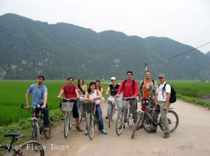 cycling tour in tam coc