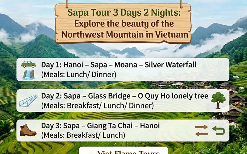 Sapa tour 3 days 2 nights-Viet Flame Tours