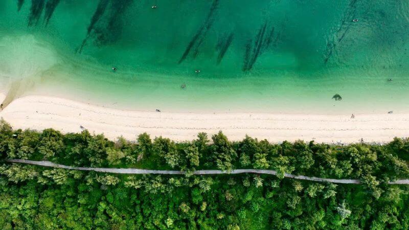 Love Beach and Love Road