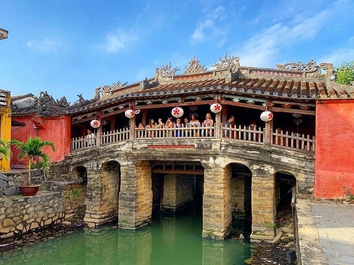 Japanese Covered Bridge - famous tourist destination in Hoi An