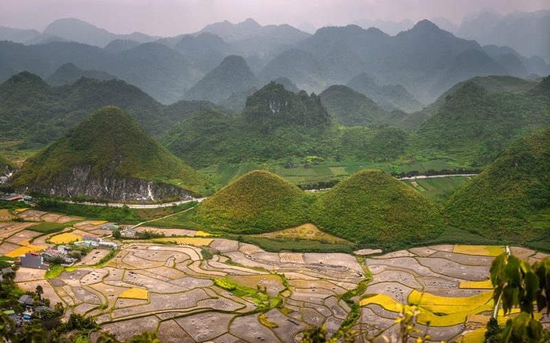 Quan Ba Twin Mountains