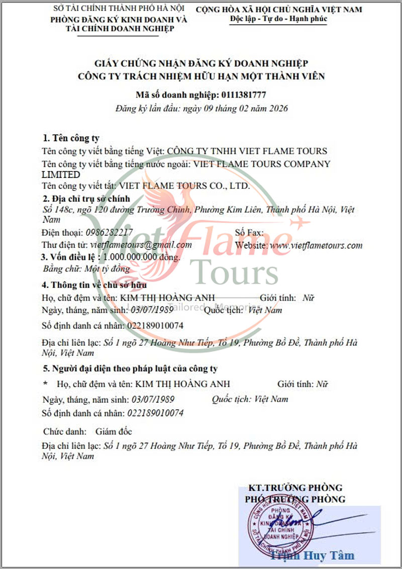 Business-licence-Vietflame-tours-2026