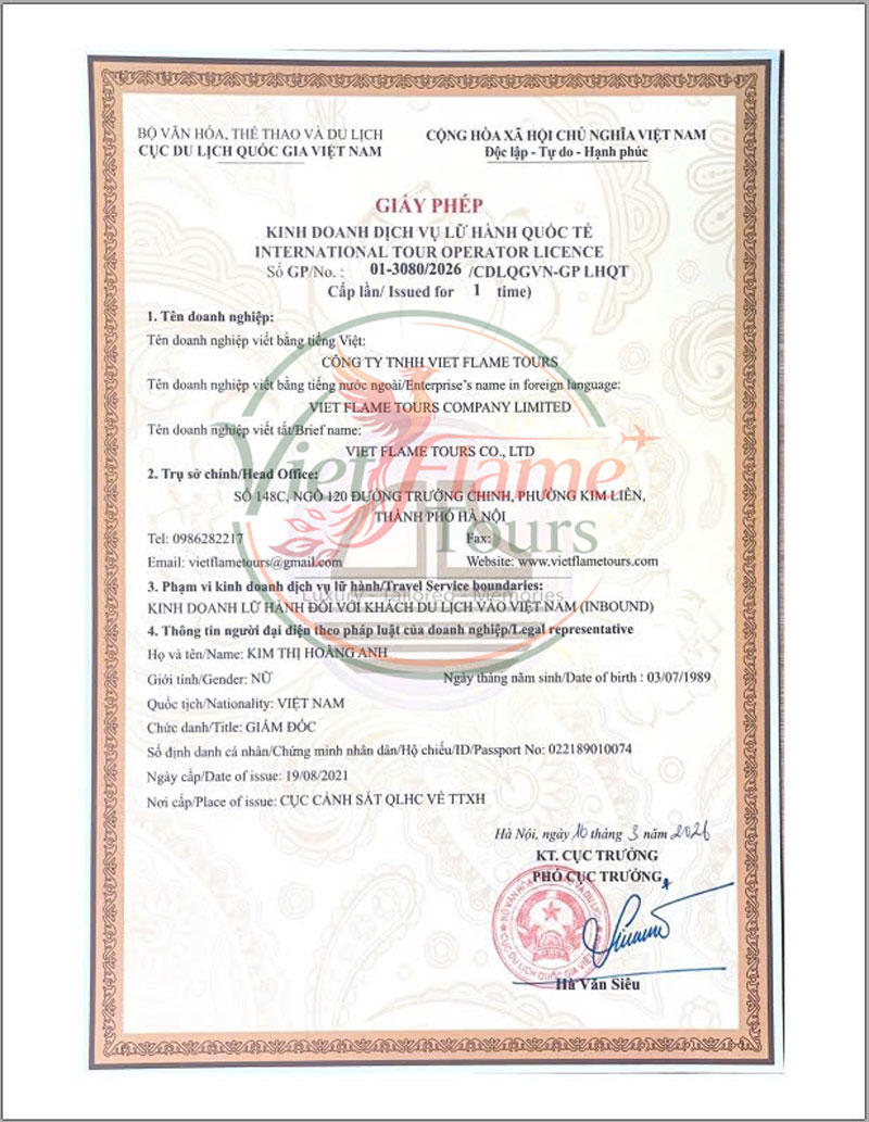 International-tour-operator-licence-Vietflame-tours-2026