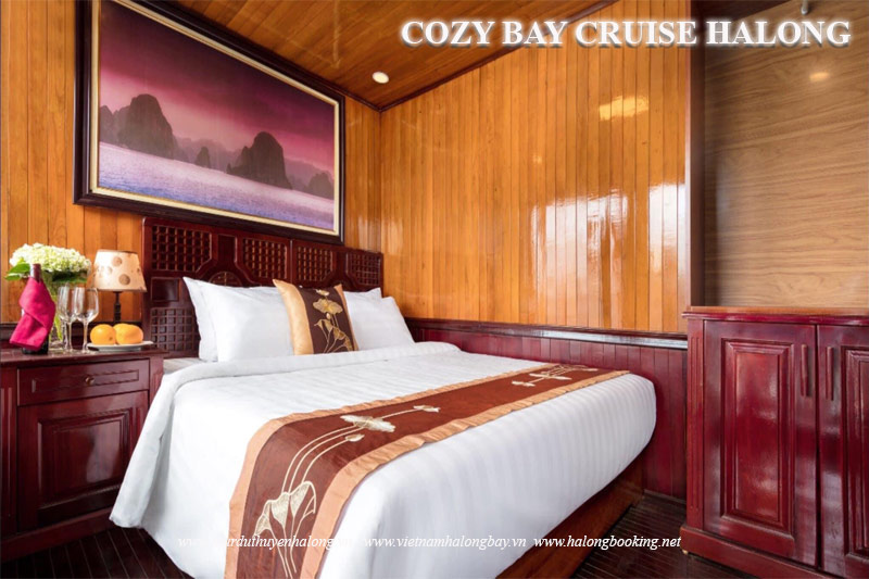 Halong Cozy Bay Cruise 3*, Cozy Bay Cruise 3* Halong Bay- Vietnamhalongbay.com