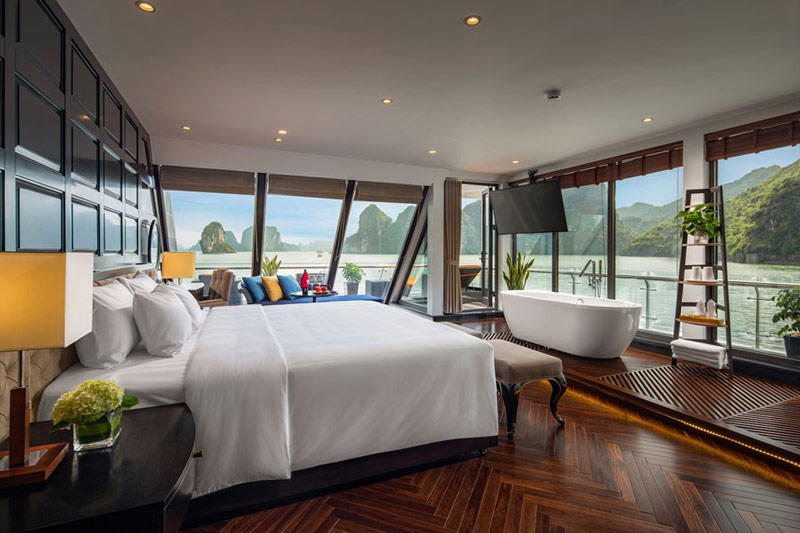 Executive Suite Stellar of the seas Cruise Halong Bay-Lan Ha Bay with Smile Travel