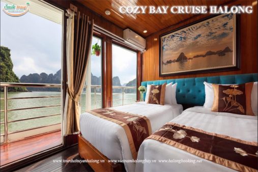 Halong Cozy Bay Cruise 3*, Cozy Bay Cruise 3* Halong Bay- Vietnamhalongbay.com