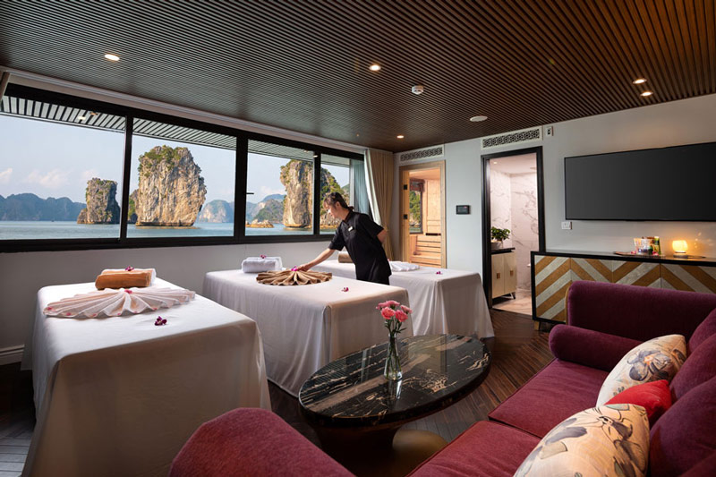 Spa Stellar of the seas Cruise Halong Bay-Lan Ha Bay with Smile Travel