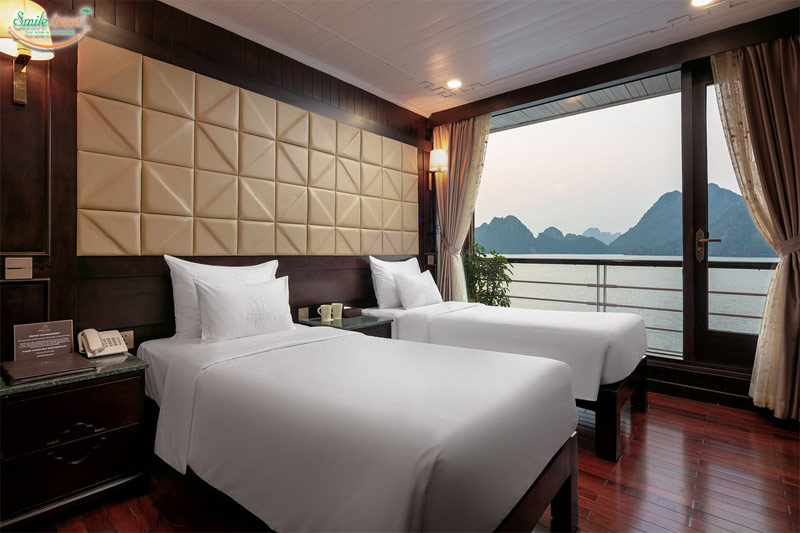 Twin cabin- Pelican Cruise, Pelican Classic Cruise Halong Bay 4*