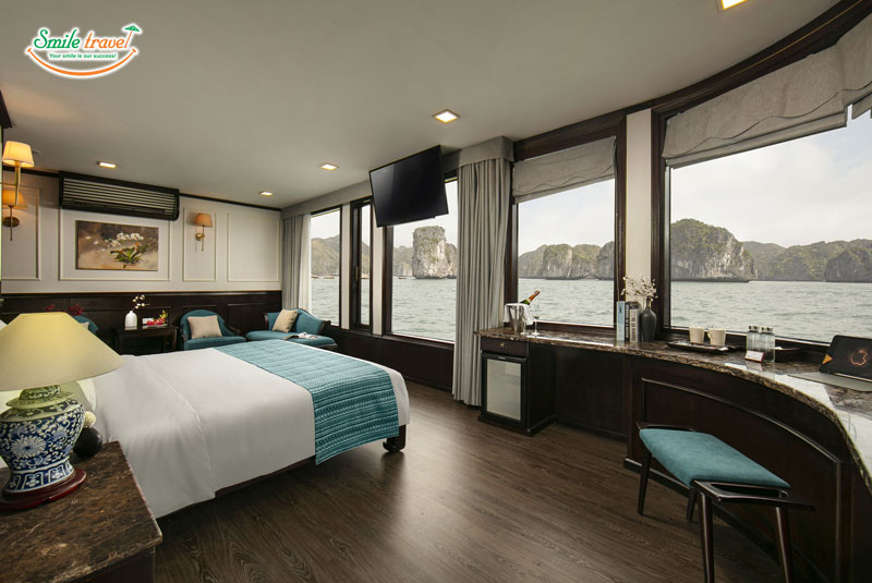 Vip cabin Orchid Trendy Cruise Halong Bay-Lan Ha Bay, Du Thuyền 5 Sao Orchid Trendy Cruise