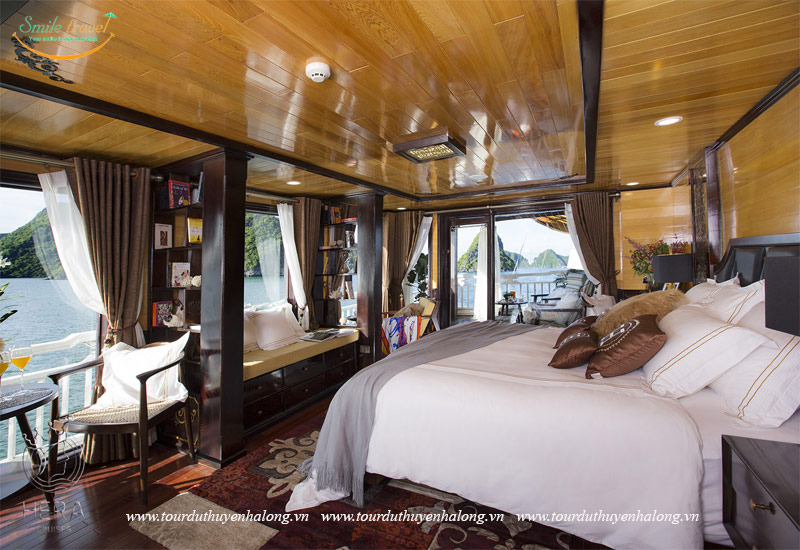 Heaven Suite Cabin- Hera Grand Luxury Cruises Halong 5*