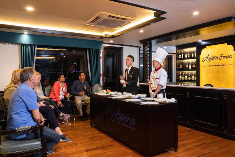 Cooking class- Aspira Cruises