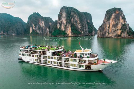 Halong Aquamarine Cruise 5 star cruise