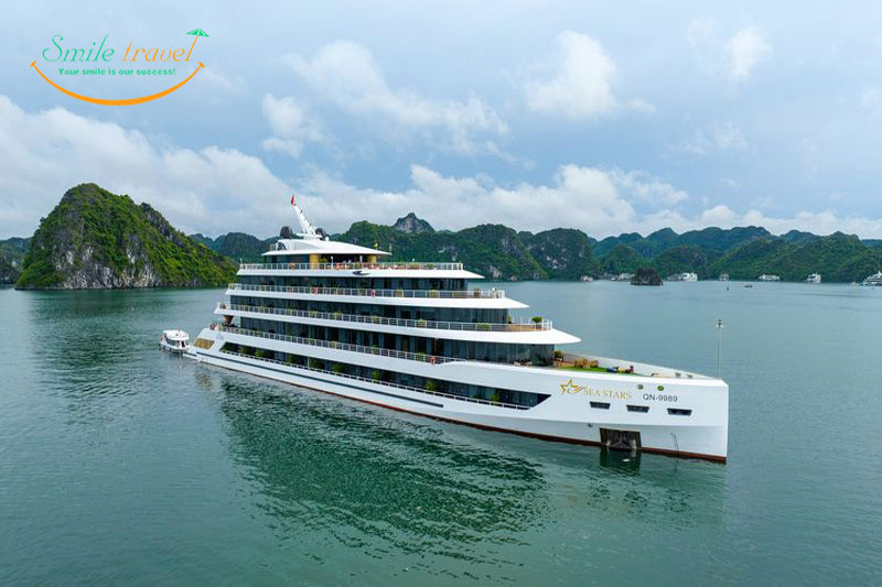 Overview Sea stars cruise halong bay 6 star-Smile Travel