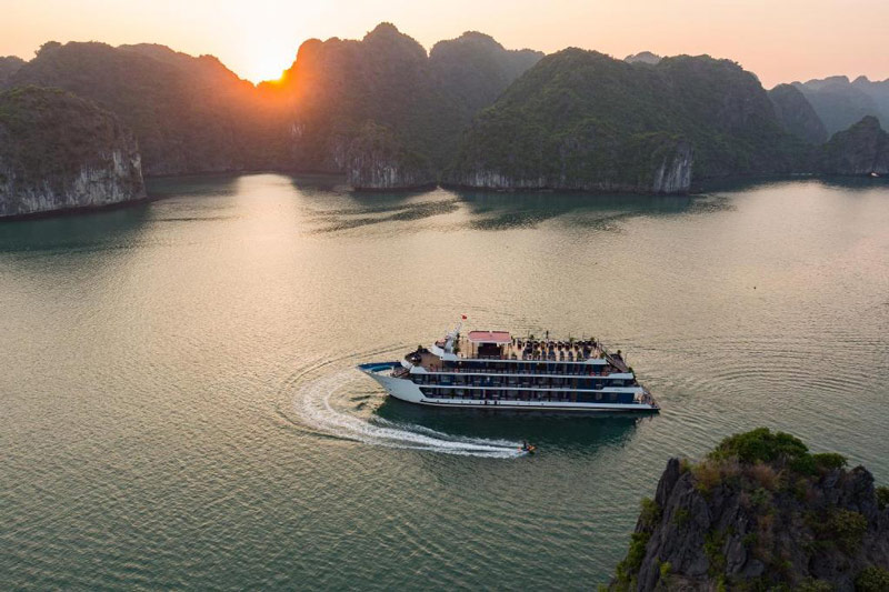 Rosy cruise Halong Bay