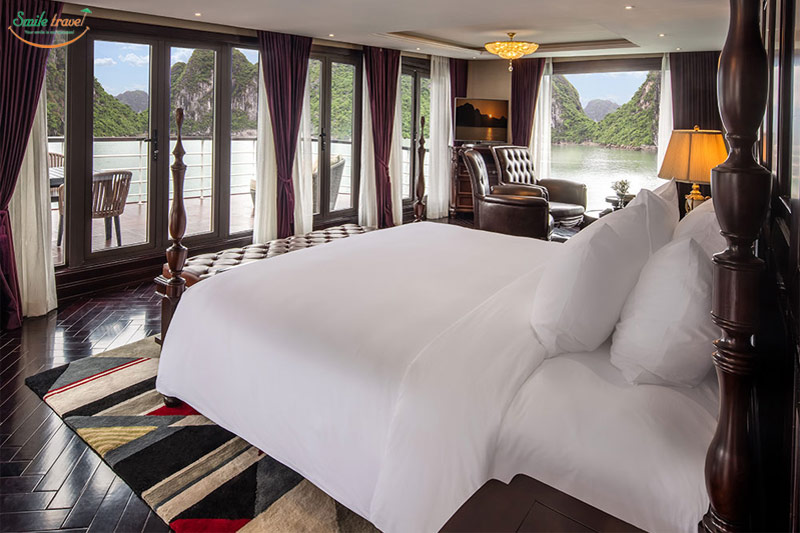 President cabin- Ambassador Cruise Halong Bay 5*-Smile Travel