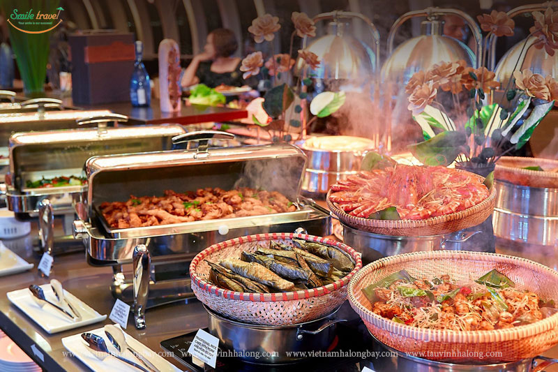 Food on Paradise Delight Cruise Halong Bay- Vietnamhalongbay