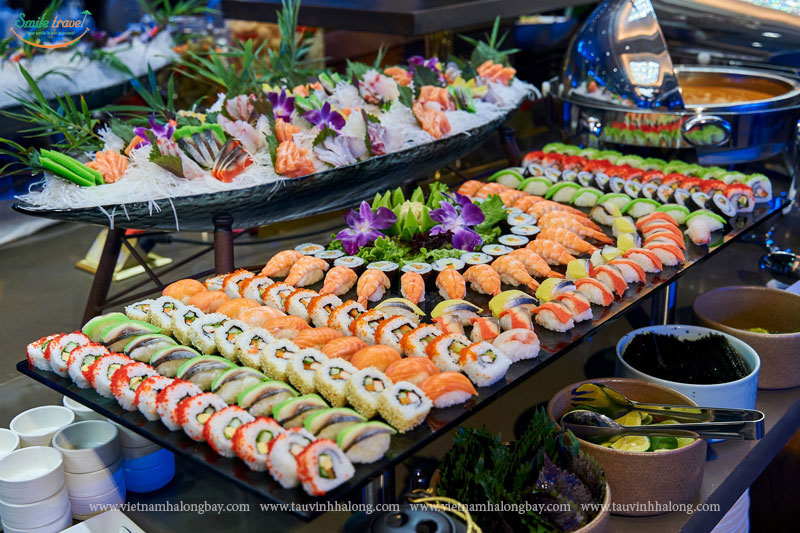 Food on Paradise Delight Cruise Halong Bay- Vietnamhalongbay