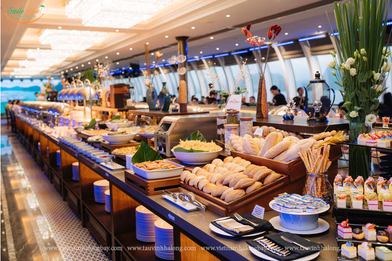 Food on Paradise Delight Cruise Halong Bay- Vietnamhalongbay