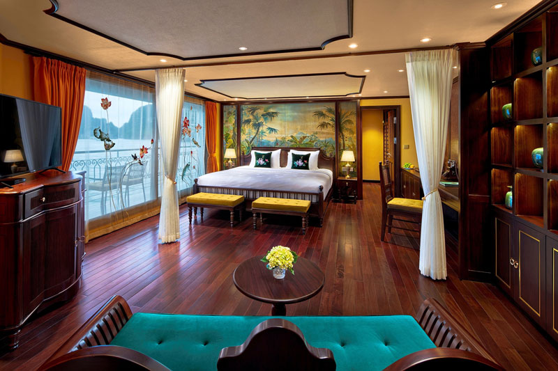 Executive Suite rooms-Indochine Premium Cruise Halong-Lan Ha Bay