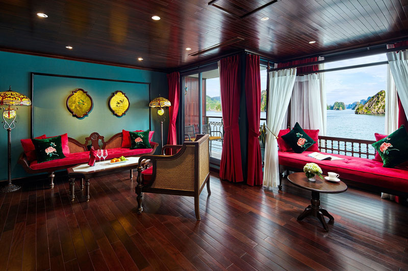 President Suite rooms-Indochine Premium Cruise Halong-Lan Ha Bay