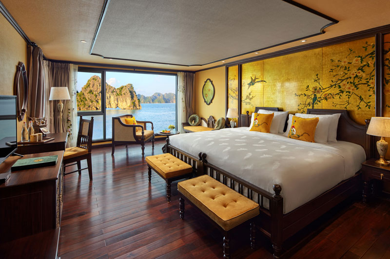 Suite rooms-Indochine Premium Cruise Halong-Lan Ha Bay