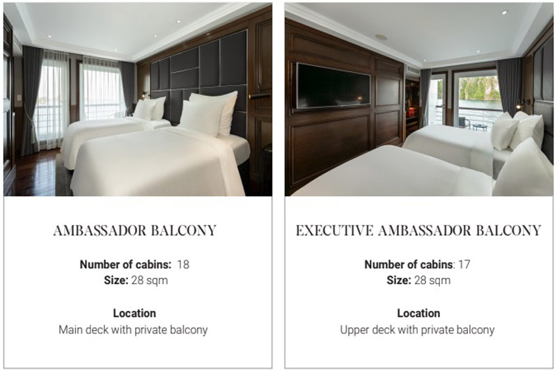 Ambassador Signature Cruise Halong Bay-Lan Ha Bay.