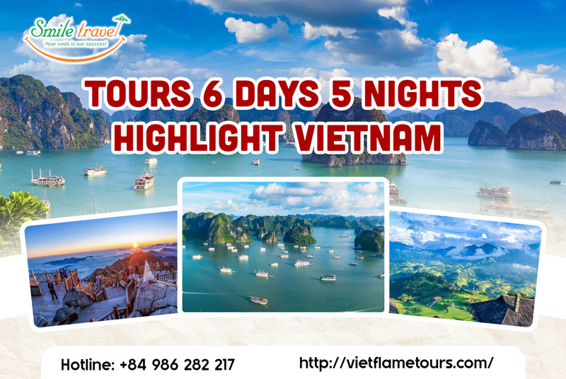 Tours 6 Days 5 Nights Highlight Vietnam 
