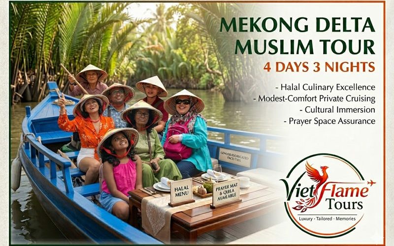 Mekong Delta Muslim Tour – 4 Days 3 Nights